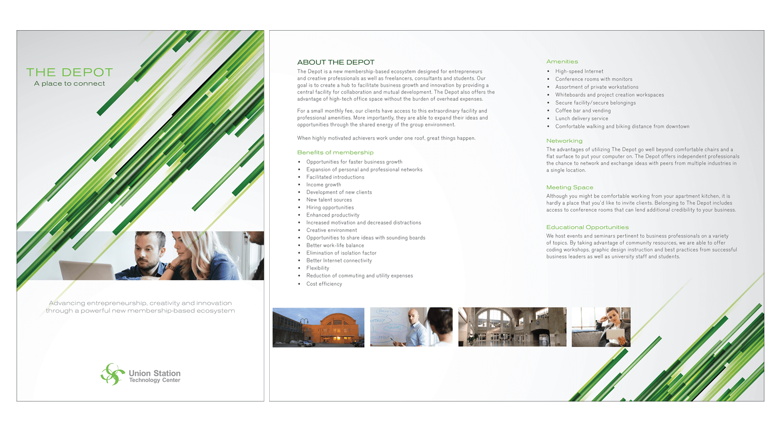 Union Station Technology Center <strong>Depot Brochure</strong>